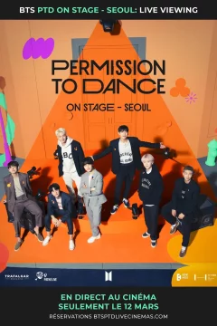 Affiche du film = BTS Permission to dance on stage - Seoul : Live viewing