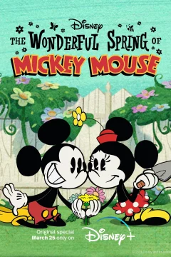 Affiche du film = Le printemps merveilleux de Mickey