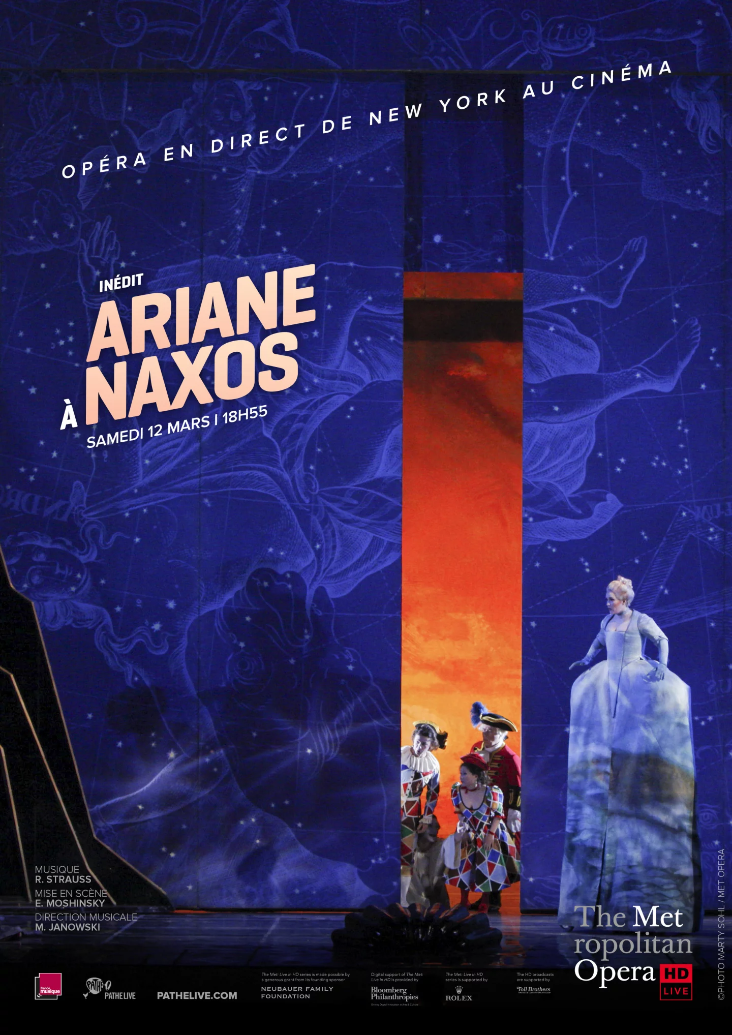 Photo 1 du film : Ariane à Naxos (Metropolitan Opera)