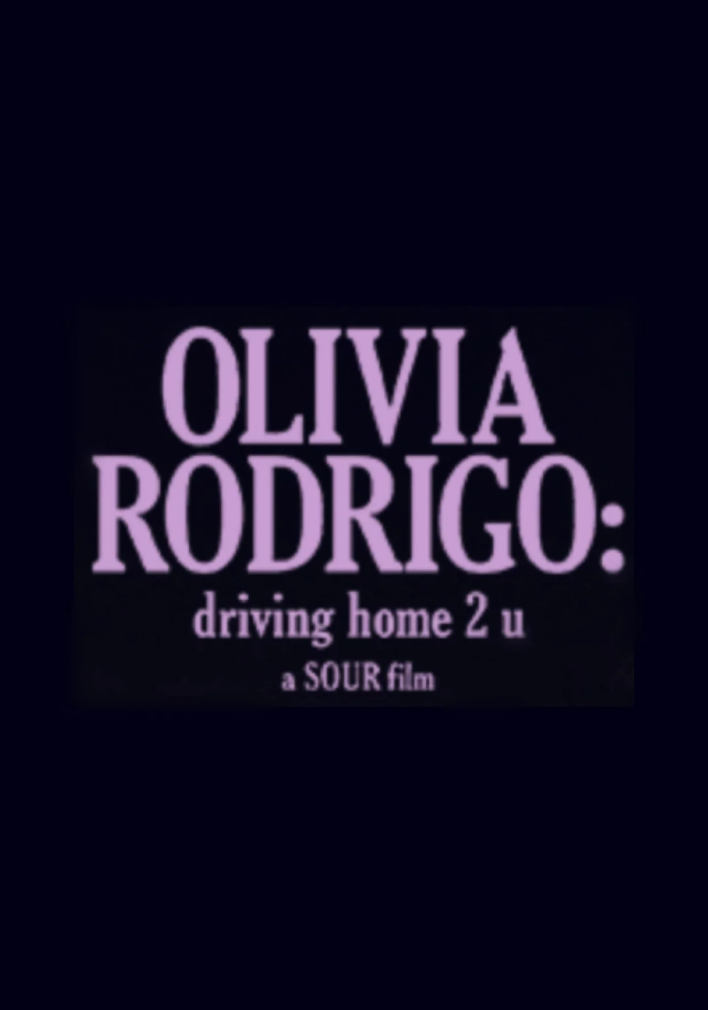 Photo 2 du film : Olivia Rodrigo : Driving Home 2 U (A Sour Film)