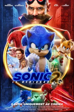 Affiche du film = Sonic 2 le film
