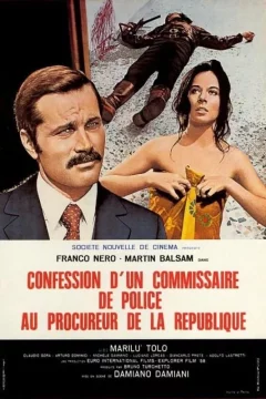 Affiche du film = Confession d'un commissaire de police au procureur de la République