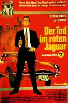 Affiche du film = Jerry Cotton - Der Tod im roten Jaguar
