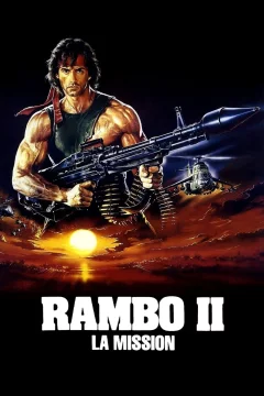 Affiche du film = Rambo II La Mission