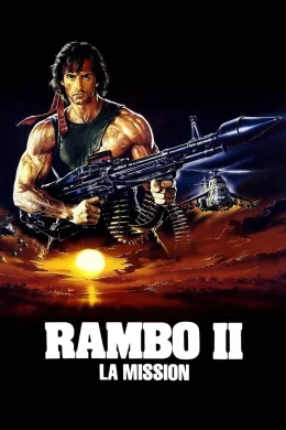 Affiche du film Rambo II La Mission