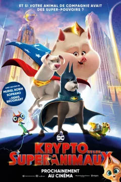 Affiche du film = Krypto et les Super-Animaux