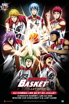 Affiche du film = Kuroko's Basket : les 10 ans