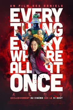 Affiche du film = Everything Everywhere All at Once