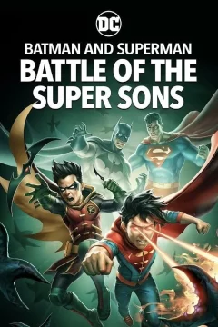Affiche du film = Batman and Superman: Battle of the Super Sons
