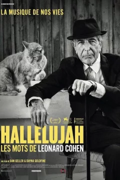 Affiche du film = Hallelujah, les mots de Leonard Cohen