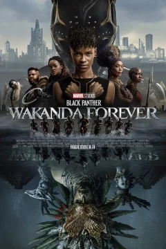 Affiche du film = Black Panther : Wakanda Forever