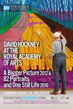 Affiche du film = David Hockney at the Royal Academy of Arts