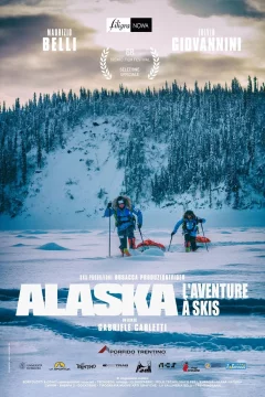 Affiche du film = Alaska, l'aventure à skis