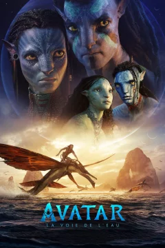 Affiche du film = Avatar : la voie de l'eau