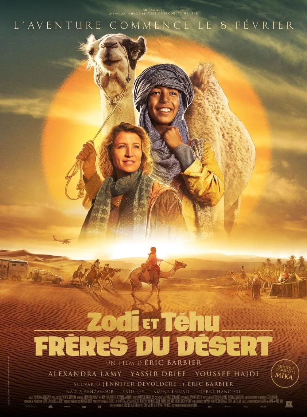 Photo 1 du film : Zodi et Téhu, frères du désert