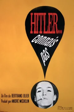 Affiche du film = Hitler, connais pas !
