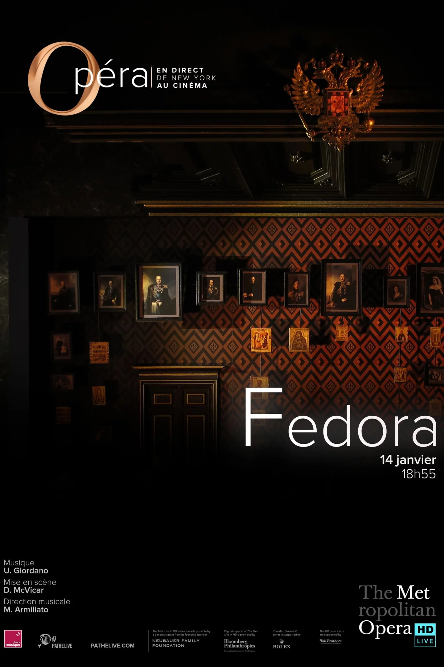 Photo 1 du film : Fedora (Metropolitan Opera)