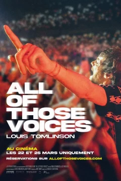 Affiche du film = Louis Tomlinson: All of Those Voices