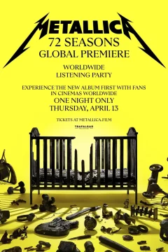 Affiche du film = Metallica: 72 Seasons - Global Premiere