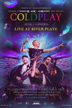 Affiche du film = Coldplay - Live At River Plate
