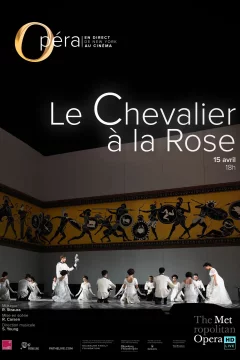 Affiche du film = Le Chevalier à la rose (Metropolitan Opera)
