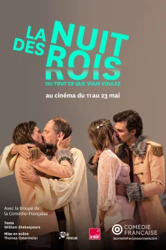 Affiche du film = La Nuit des rois (Comédie-Française - Pathé live)