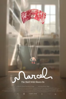 Affiche du film Marcel le coquillage avec ses chaussures