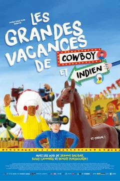 Affiche du film = Les Grandes vacances de cowboy et indien