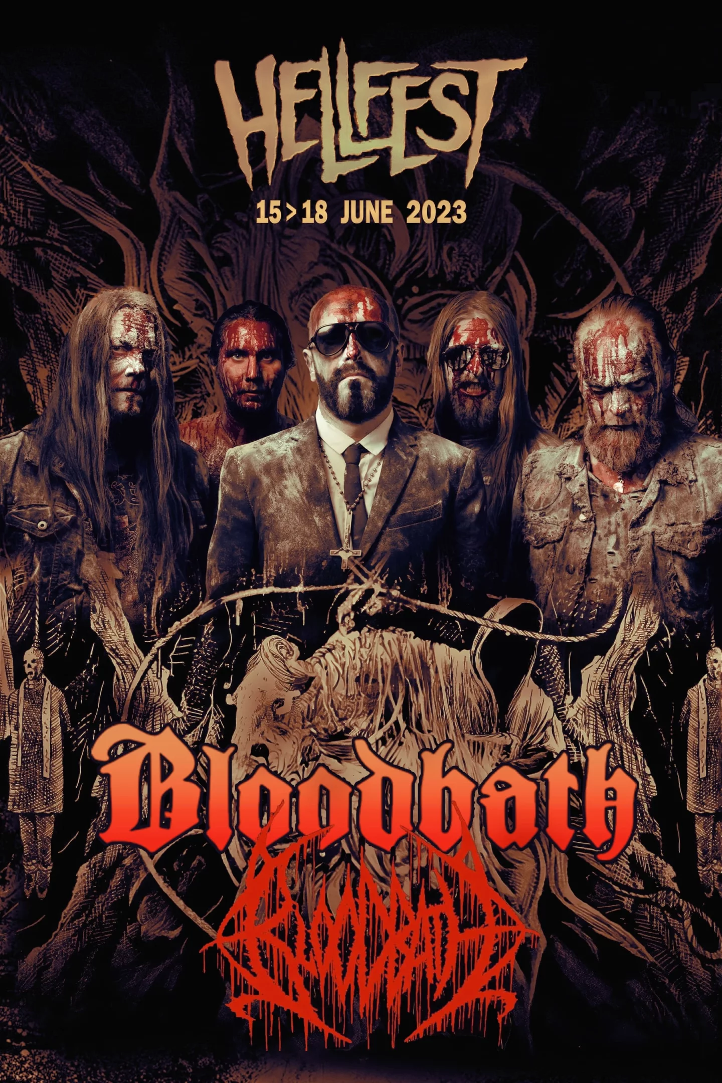Photo 2 du film : Bloodbath - Hellfest 2023