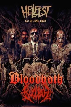 Affiche du film = Bloodbath - Hellfest 2023