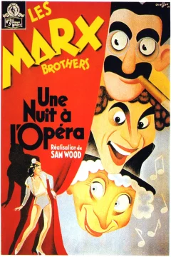 Affiche du film = Une nuit a l'opera