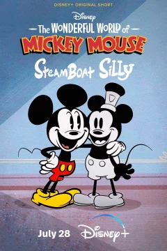 Affiche du film = Le monde merveilleux de Mickey : Steamboat Silly