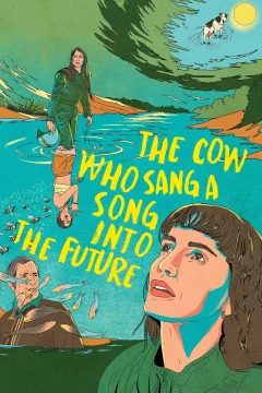 Affiche du film = La Vache qui chantait le futur