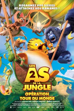 Affiche du film = Les as de la jungle 2 - Opération tour du monde