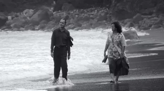 Affiche du film : Quand les vagues se retirent