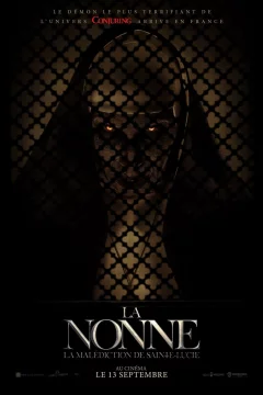 Affiche du film = La Nonne : La Malédiction de Sainte Lucie