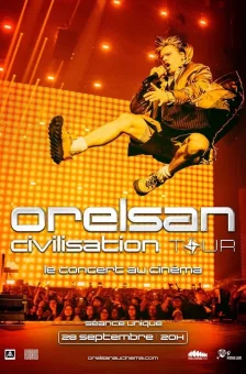 Affiche du film : Orelsan Civilisation Tour au cinéma