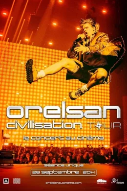 Affiche du film Orelsan Civilisation Tour au cinéma