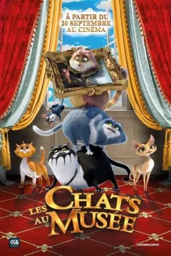 Affiche du film = Les Chats au musée