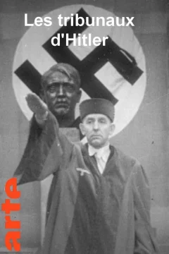 Affiche du film = Les tribunaux d'Hitler