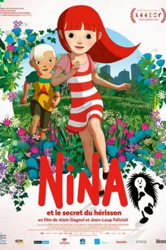 Affiche du film = Nina et les Contes du hérisson