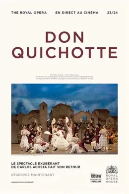 Affiche du film Le Royal Ballet : Don Quichotte