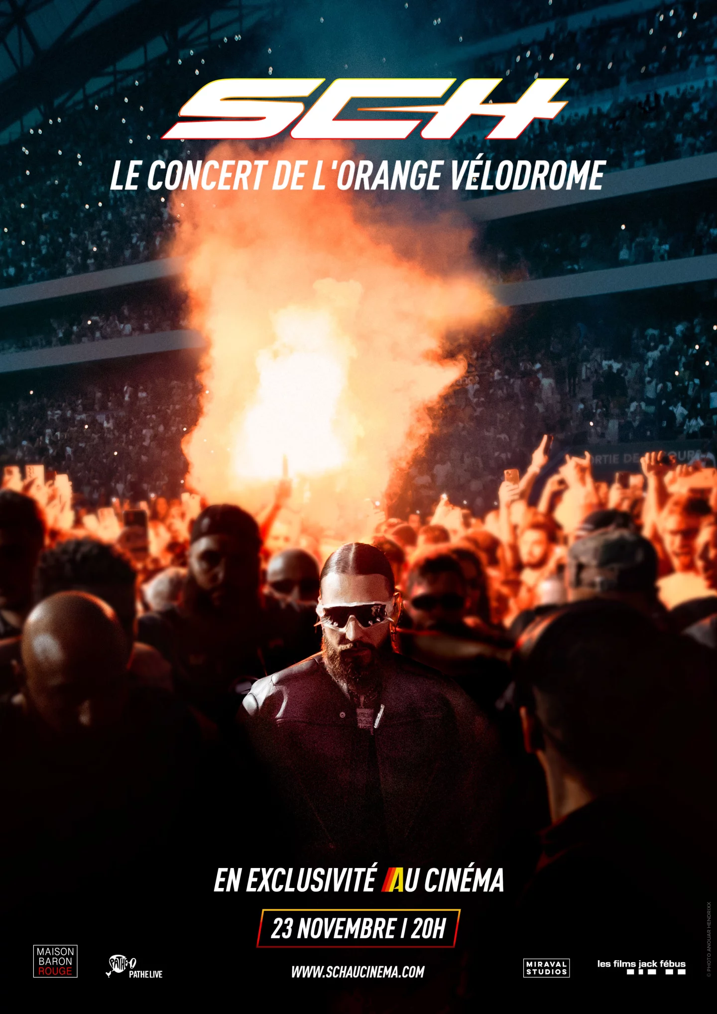 Photo 1 du film : SCH - Le Concert de l'Orange Vélodrome au cinéma