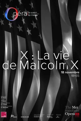 Affiche du film X : La vie de Malcolm X (Metropolitan Opera)