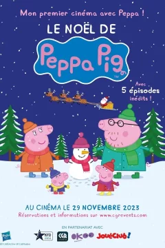Affiche du film = Le Noël de Peppa Pig