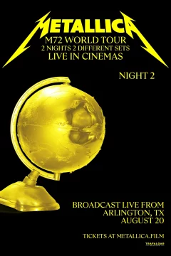 Affiche du film = Metallica: M72 World Tour Live from Texas - Night 2