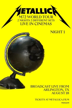Affiche du film = Metallica: M72 World Tour Live from Texas - Night 1