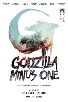 Affiche du film = Godzilla Minus One