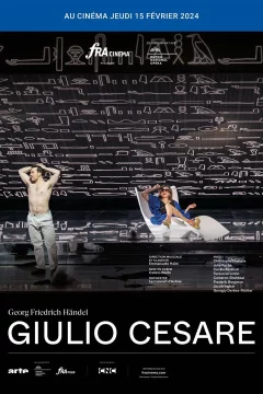 Affiche du film = Giulio Cesare (Opéra national des Pays-Bas)