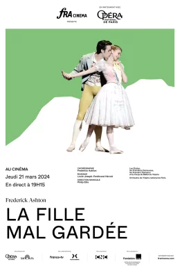 Affiche du film La fille mal gardée (Opéra de Paris)
